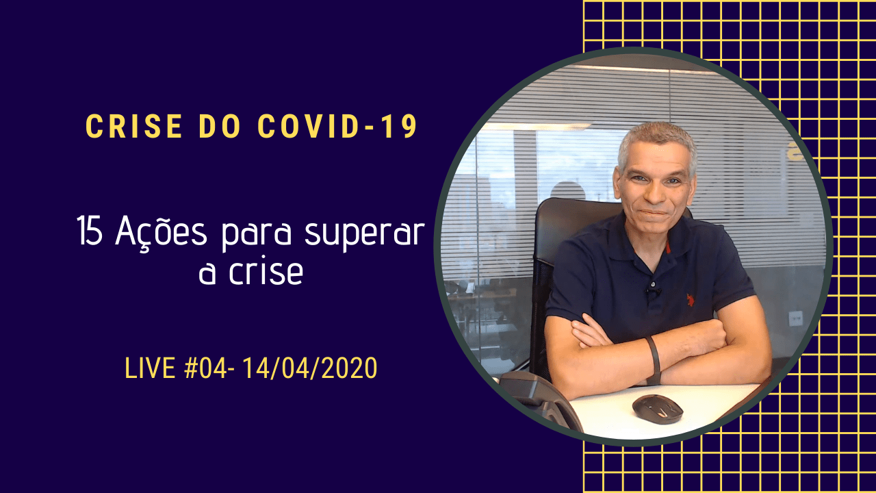 15 Ações para superar a crise do Coronavírus